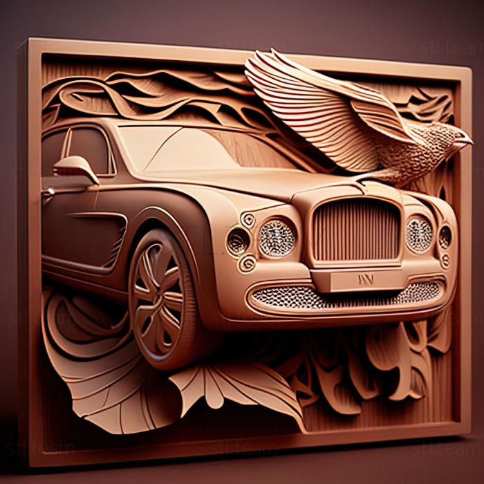 3D model Bentley Mulsanne 2010 (STL)